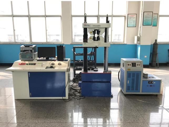 Rubber tensile strength tester